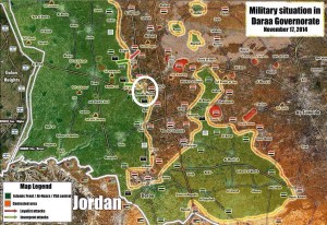 Daraa map